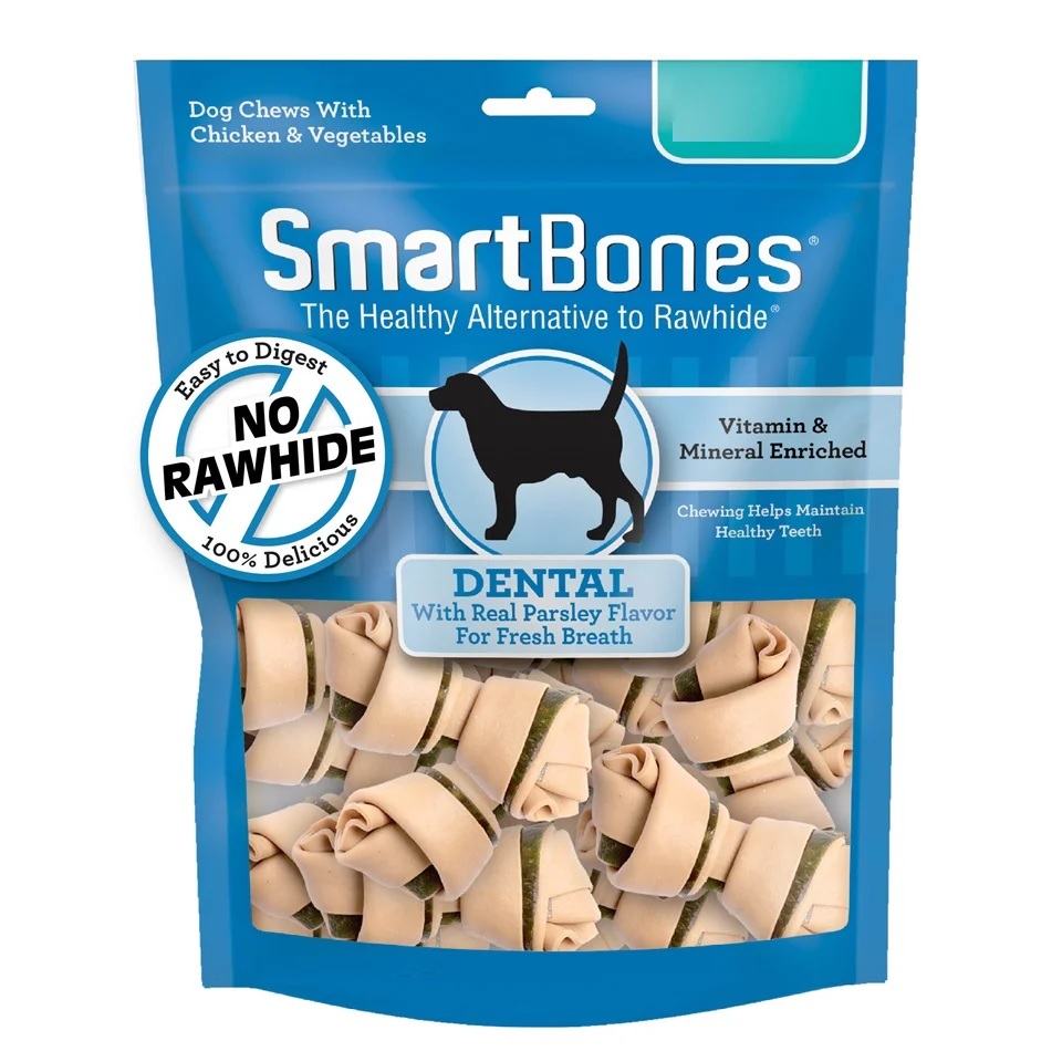SmartBones Dental With Chicken & Vegetables 6 Small 314g