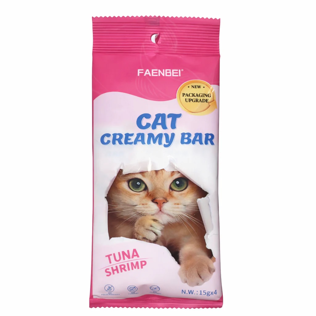Faenbei Cat Creamy Treat Tuna & Shrimp 15g x4